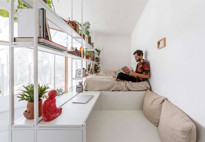 طراحی آپارتمان بسیار کوچک