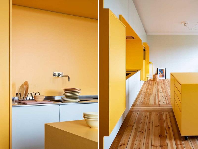 طراحی داخلی آپارتمان 80 متری