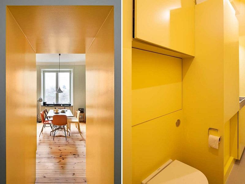 طراحی داخلی آپارتمان 80 متری