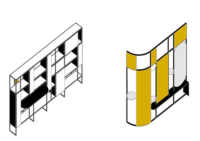 طراحی داخلی آپارتمان ایزوله 70 متری