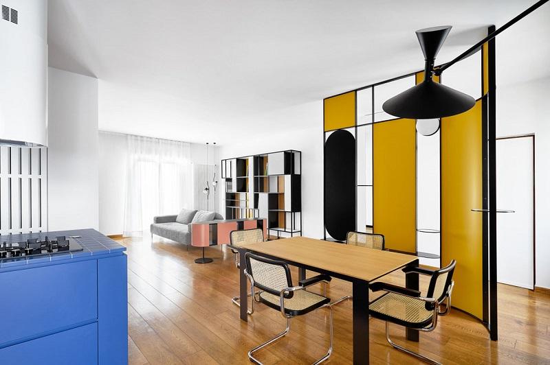 طراحی داخلی آپارتمان ایزوله 70