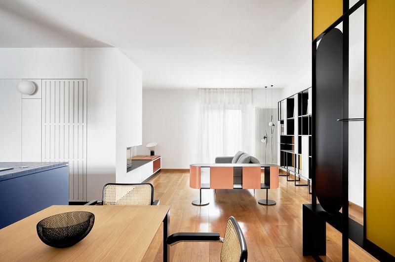 طراحی داخلی آپارتمان ایزوله 70 متری