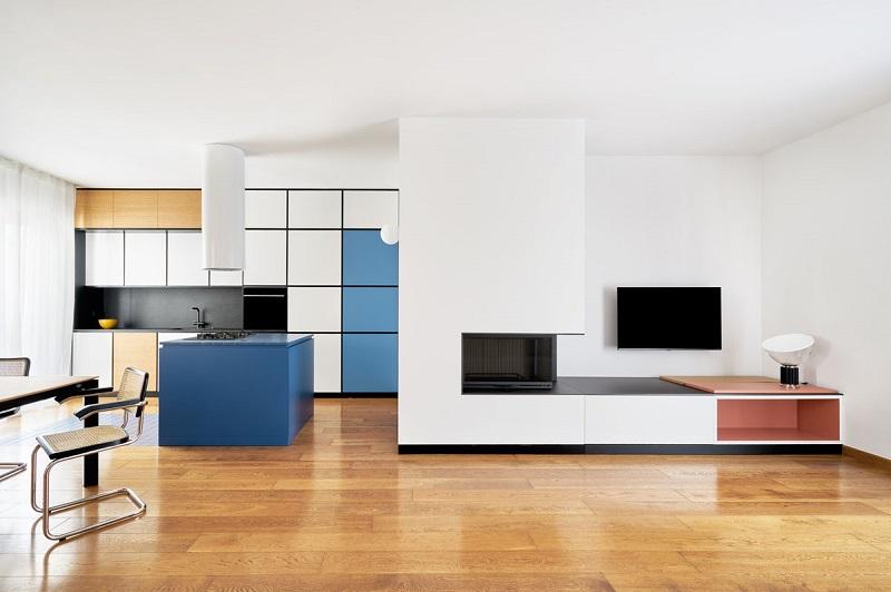 طراحی داخلی آپارتمان ایزوله 70 متری